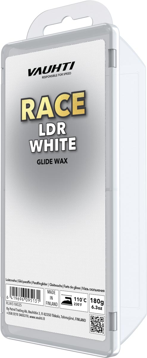 Race LDR Paraffin 180g -25 Hvit