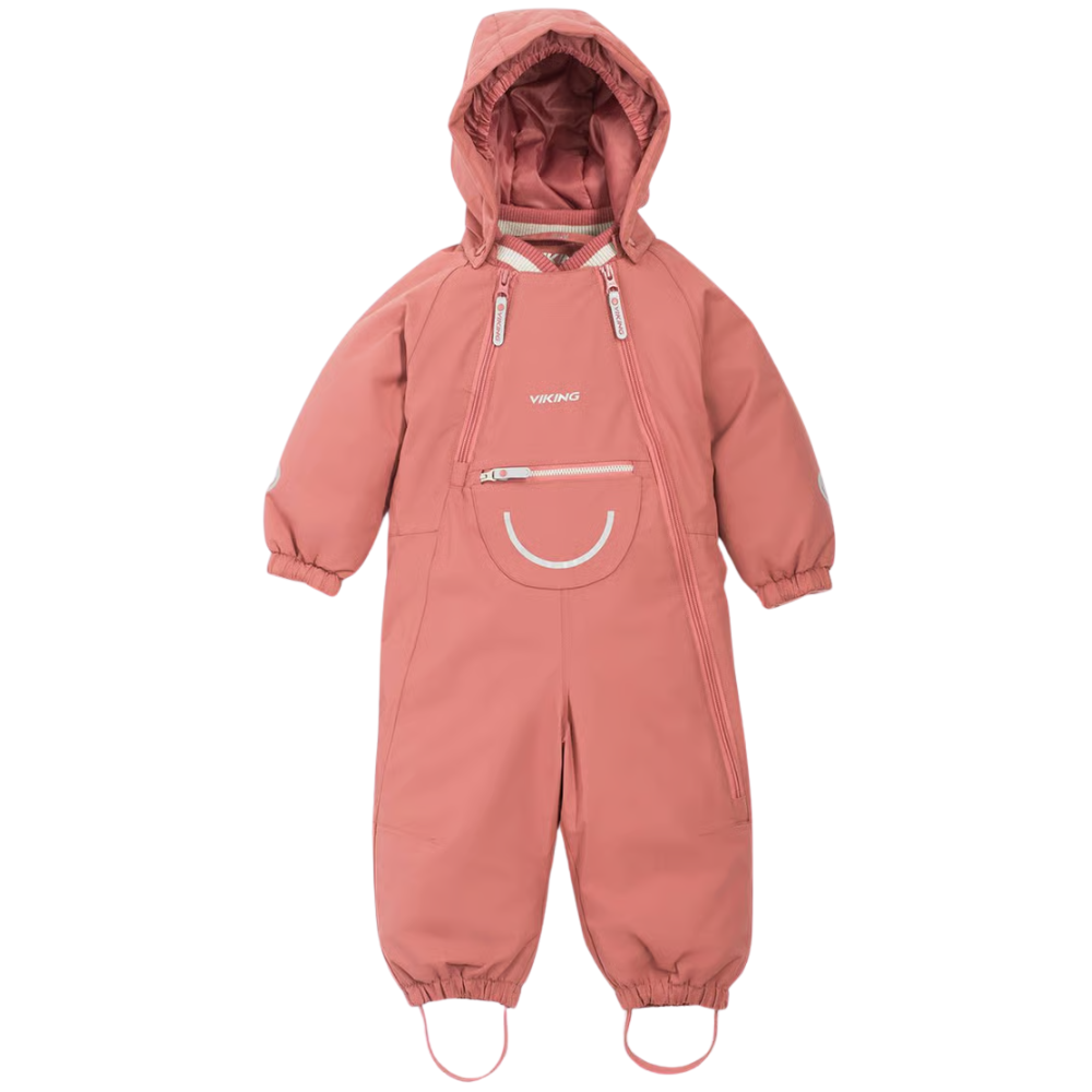 Alv Winter Playsuit Kids Pink