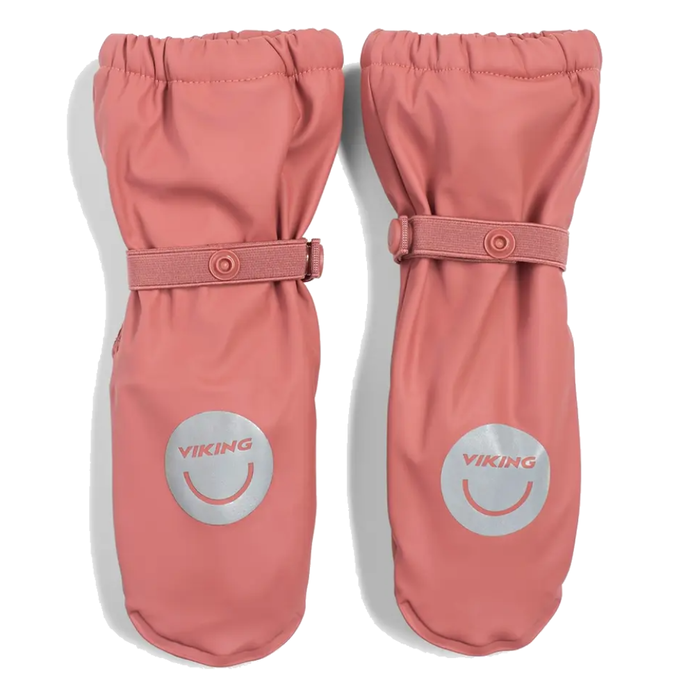 Jolly Rain Mittens Kids Pink