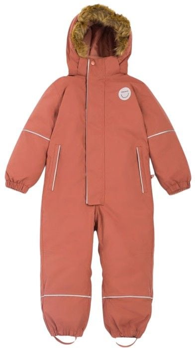 Play Winter Playsuit Thermal Kids Dark Pink