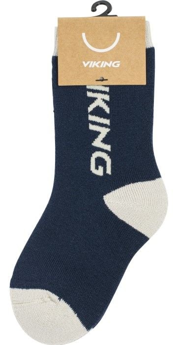 Play Wool Thermo Socks Kids Navy