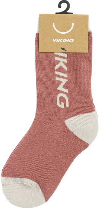 Play Wool Thermo Socks Kids Pink