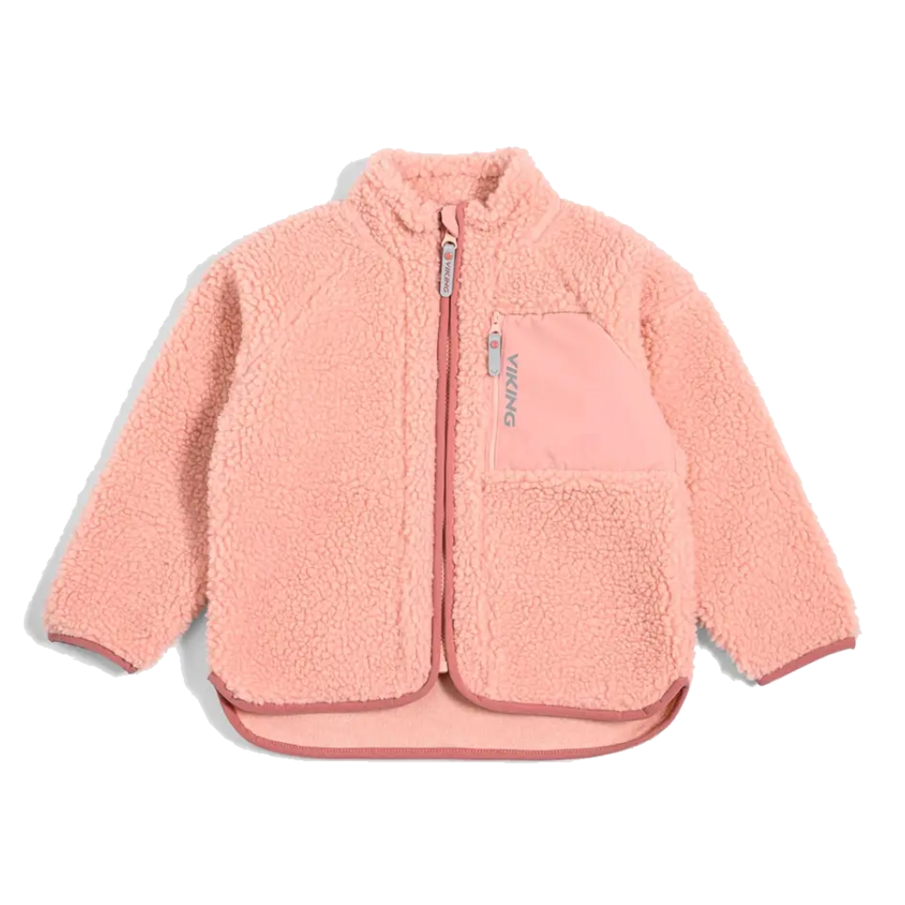 Playtime Pile Midlayer Jacket Kids Light Pink