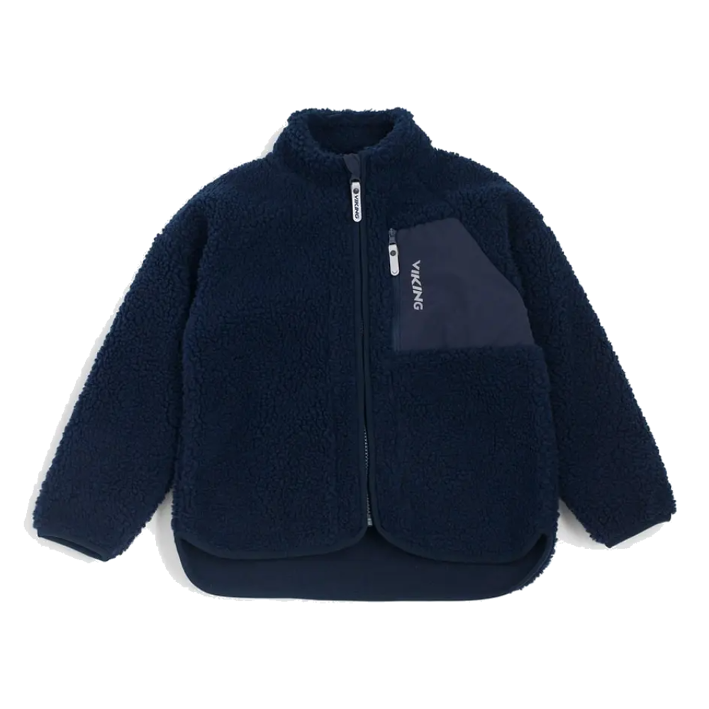 Playtime Pile Midlayer Jacket Kids Navy