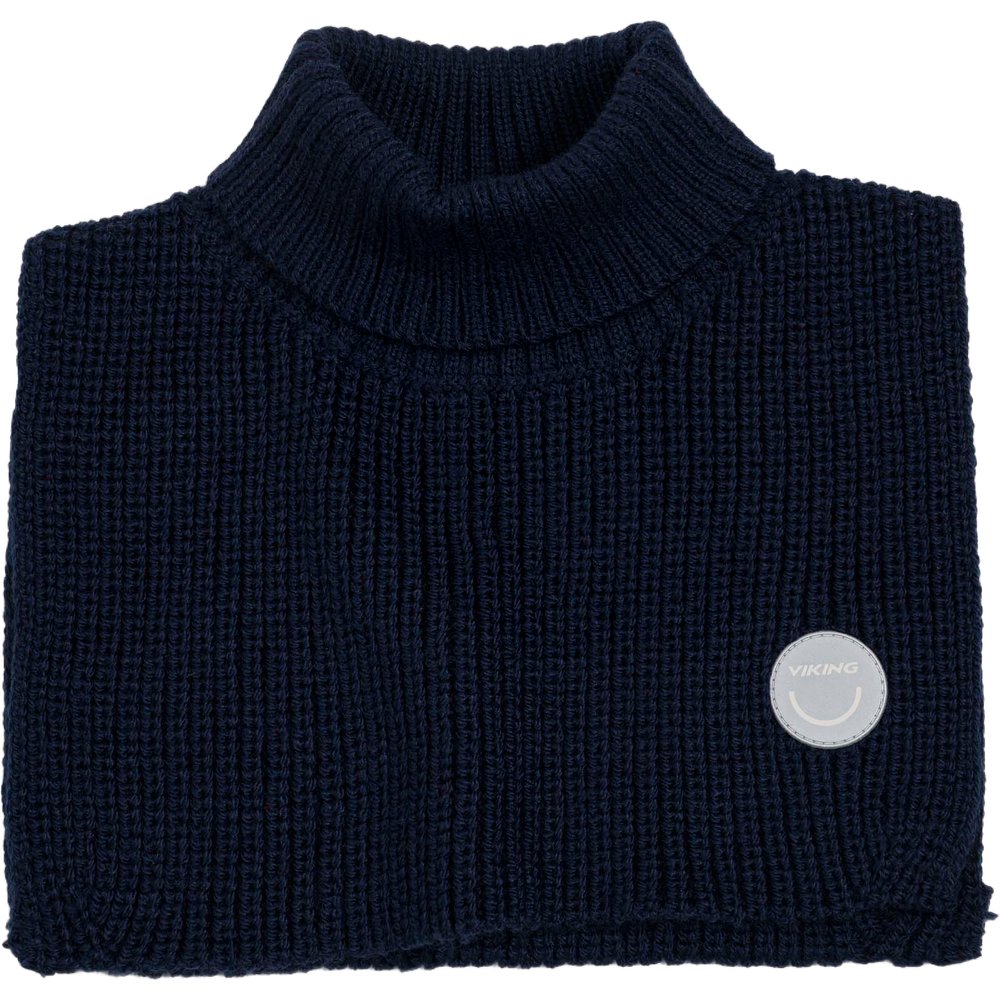 Toasty Wool Rib Neck Navy