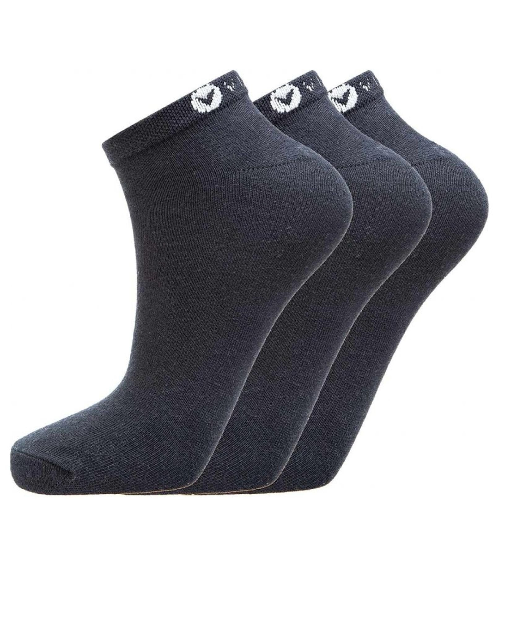 Nysa 3pk Low Cut Svart