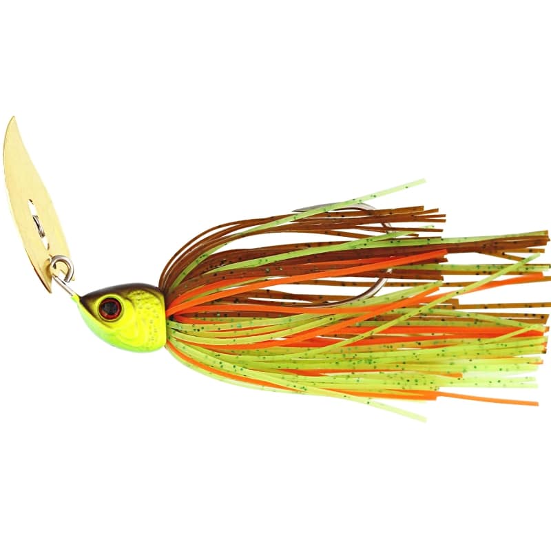 Westin Bladebite V2 Tungsten Bladed Jig 14g Sinking Brown Chartreuse