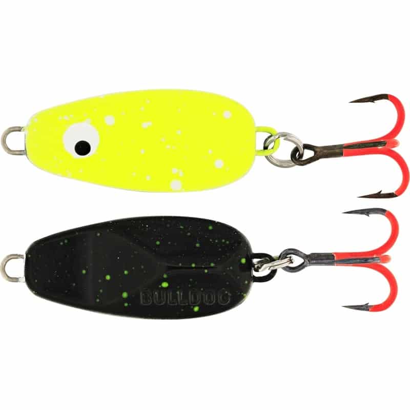 Westin Bulldog 3,3cm 4g Black/Chartreuse Splat (Ultimate)