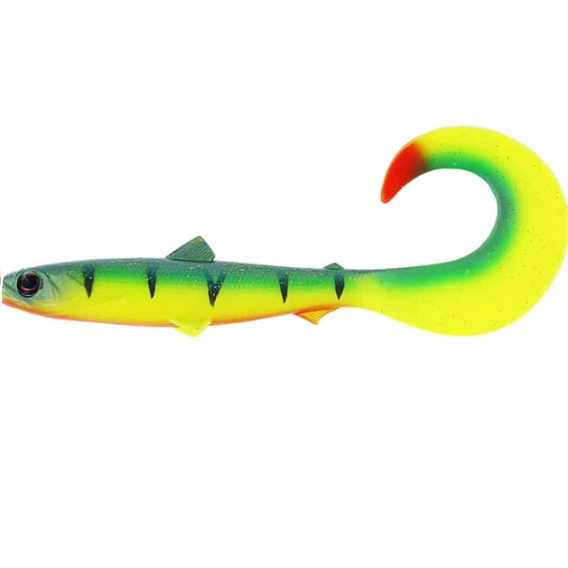 Westin Bullteez Curltail 10cm 6g Tiger Perch 2pcs