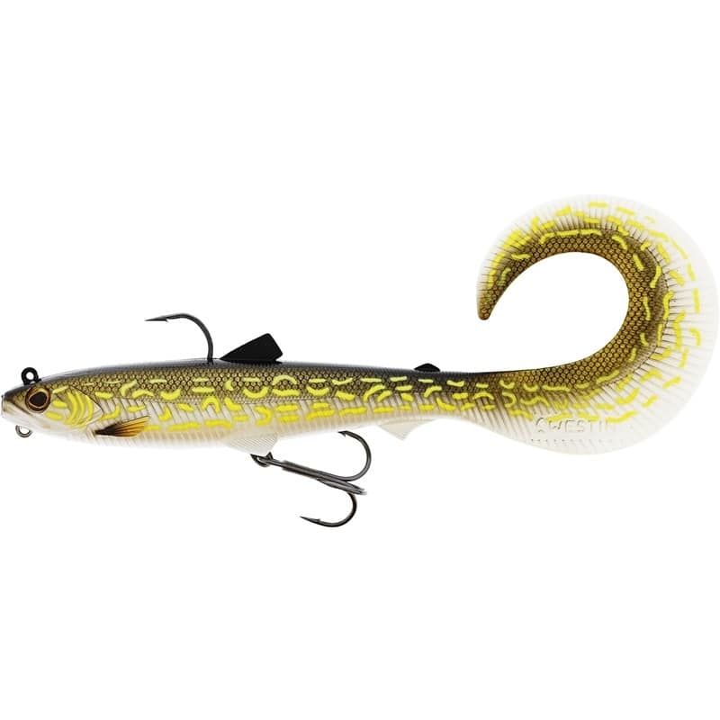 Westin Bullteez Curltail R2F 16cm 35g Sinking Natural Pike 1pcs