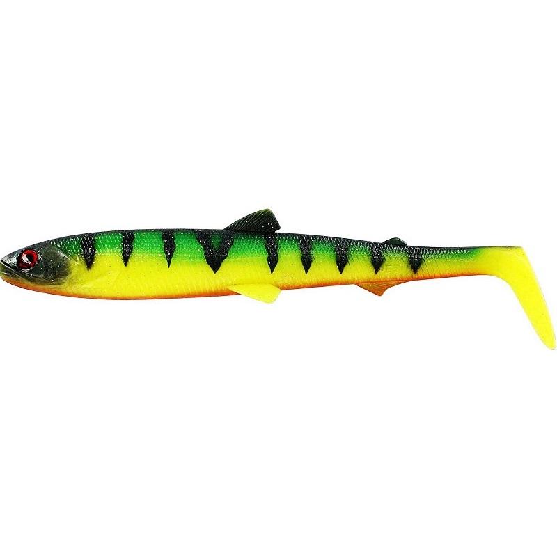 Westin BullTeez Shadtail 24cm 107g Tiger Perch 1pcs