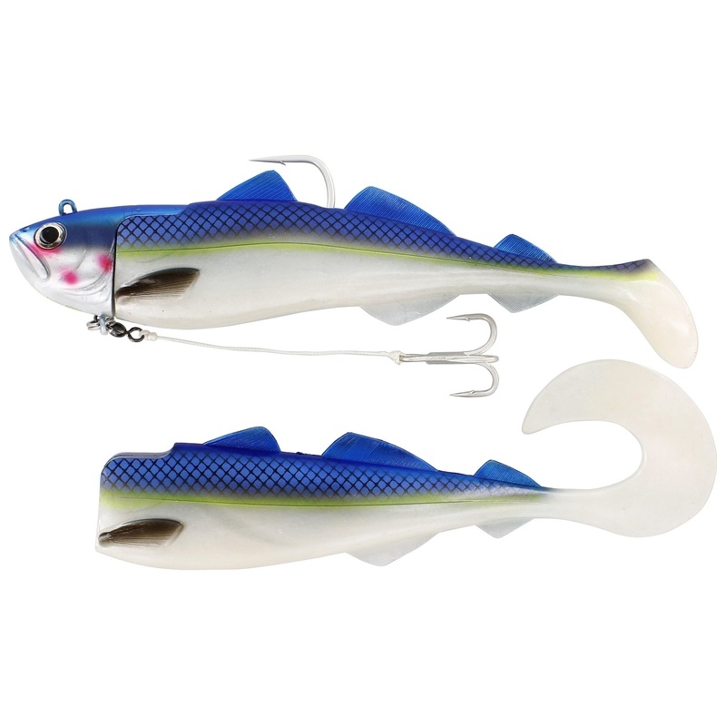Westin Crazy Daisy Jig 180g 18cm Blue Pearl #7/0 1+2pcs