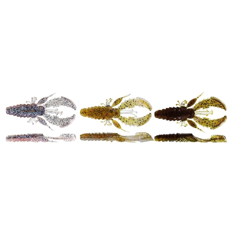 Westin Crecraw Creaturebait 8,5cm 7g Clear Water Mix 25 5pcs