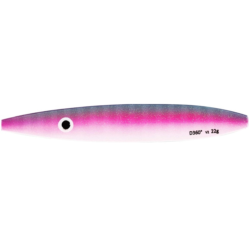 Westin D360° V2 12g 8cm UV Striped Pink
