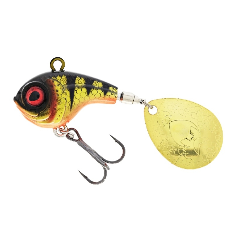 Westin Dropbite Spin Tail Jig 3,4cm 17g Bling Perch
