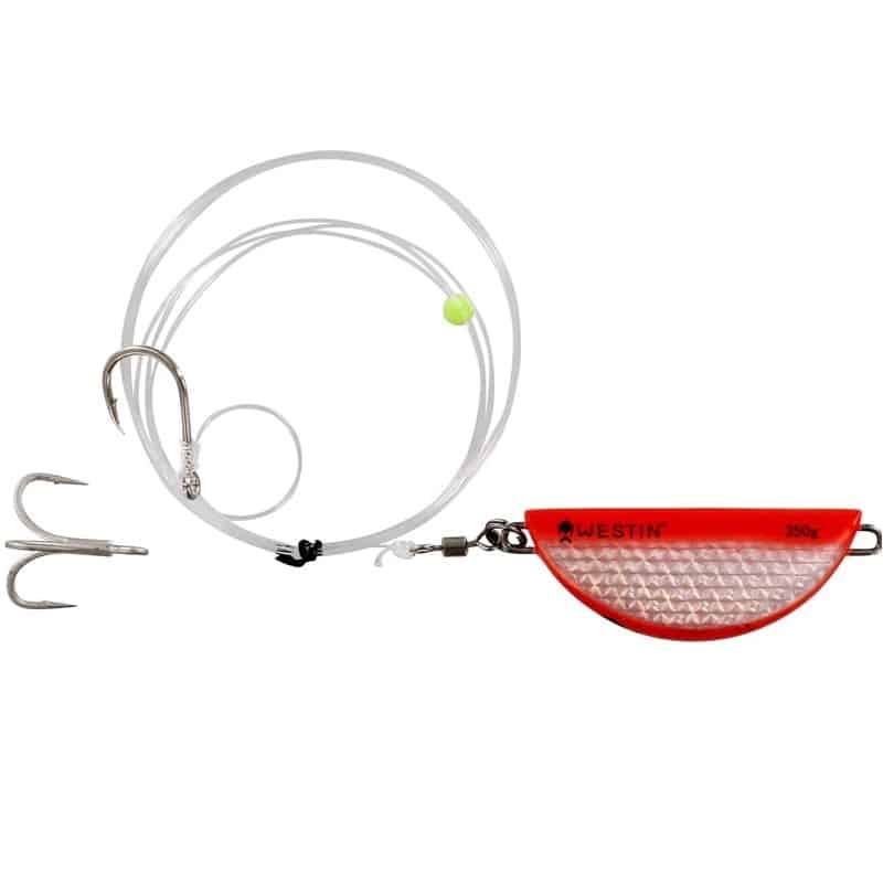 Westin Halibut Anti Twist Rig 450g Orange Flash