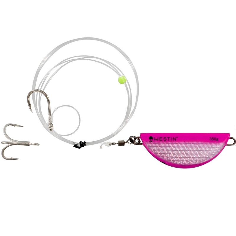 Westin Halibut Anti Twist Rig 450g Pink Flash