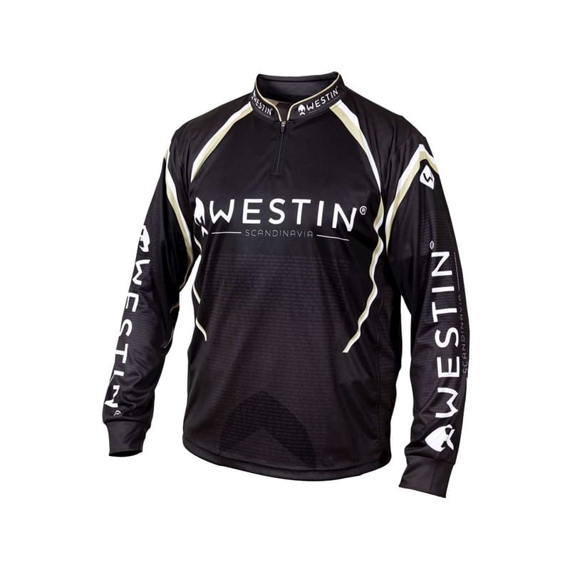 Westin LS Tournament Shirt L Black/Grey
