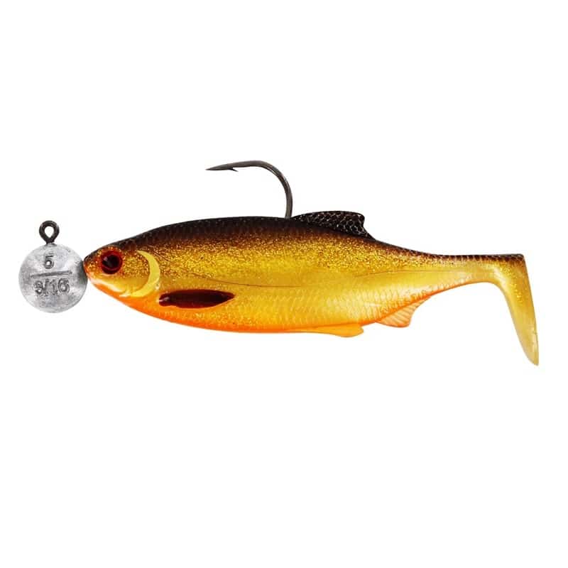 Westin Ricky The Roach 7cm R 'N R 5g #3/0 Gold Rush 1pcs
