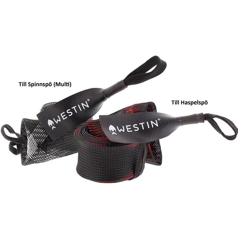 Westin Rod Cover Spin Up To 8'6"/255cm Black/Red 4cm x 190cm