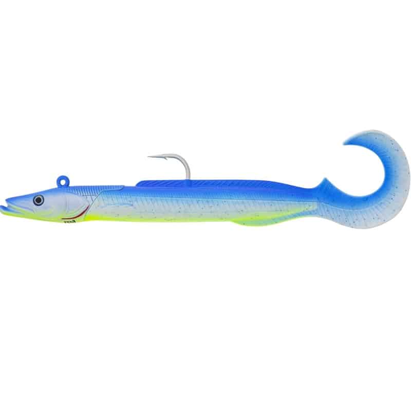 Westin Sandy Andy Curltail Jig 122g 22cm Electric Lagoon #8/0 1+2pcs