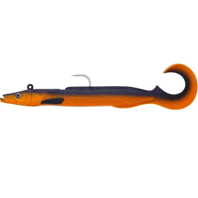 Westin Sandy Andy Curltail Jig 122g 22cm Onyx Ember #8/0 1+2pcs