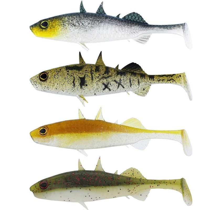 Westin Stanley The Stickleback Shadtail 5,5cm 1,5g Clear Water Mix 9 4pcs