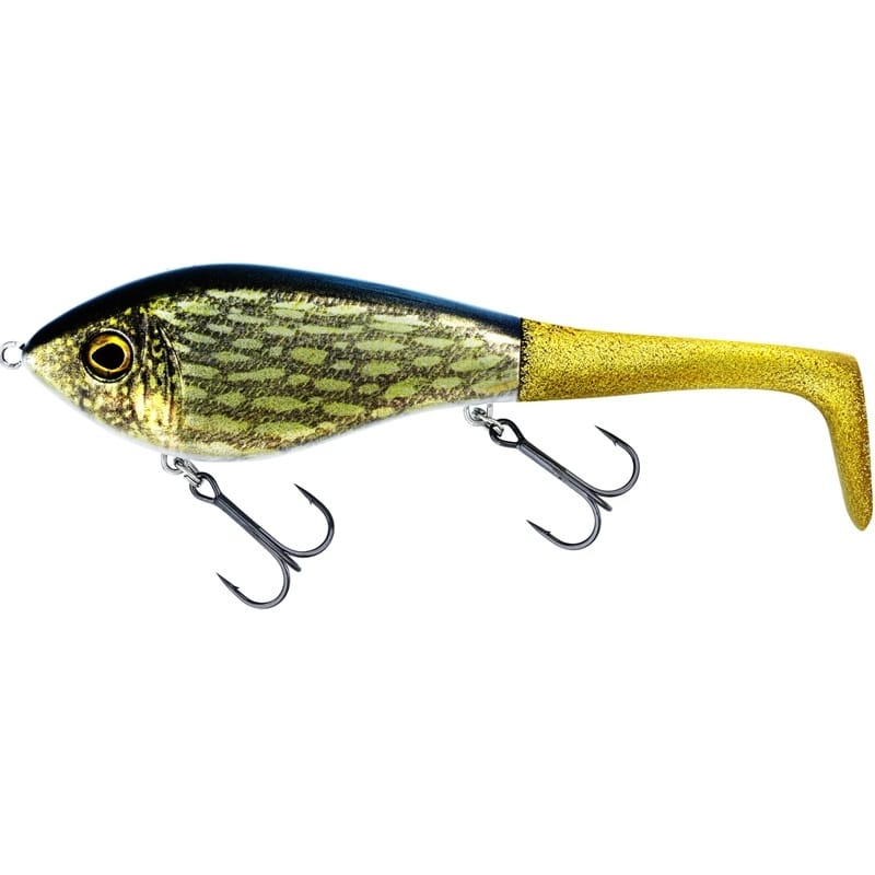 Westin Swim Tail 12cm 62g Suspending Real Pike 1 Body 2 Tails