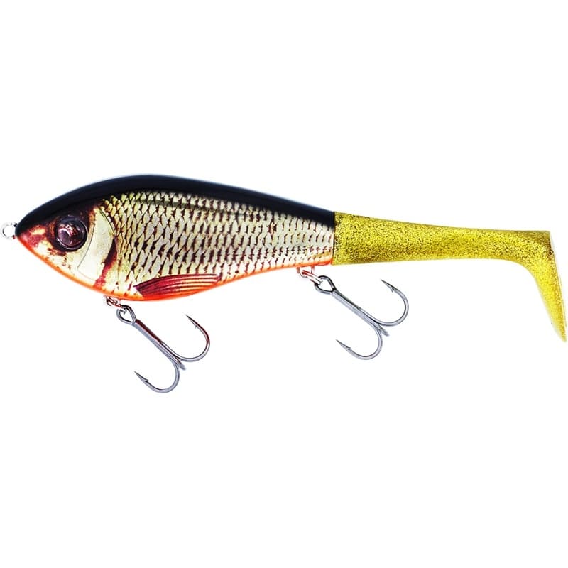 Westin Swim Tail 12cm 68g Sinking Real Rudd 1 Body 2 Tails