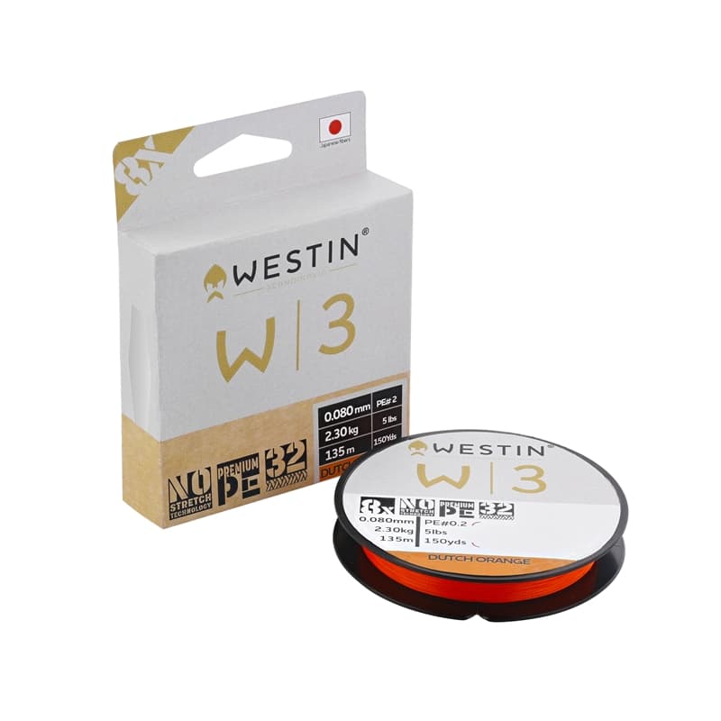 Westin W3 8 Braid Dutch Orange 300m 0,33mm 23,2kg