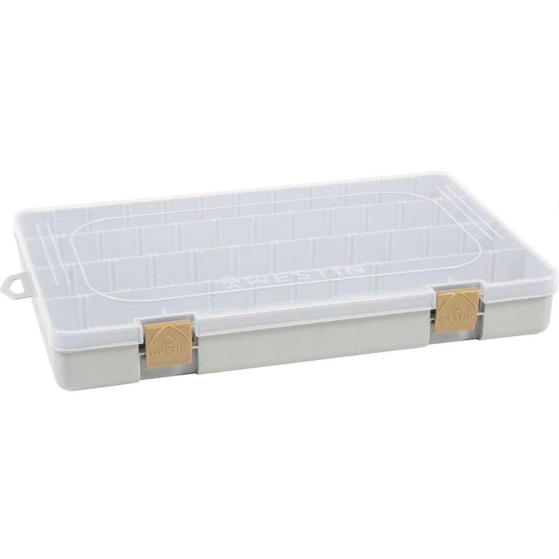 Westin W3 Betesbox 36x22,5x4,8cm Grey/Clear