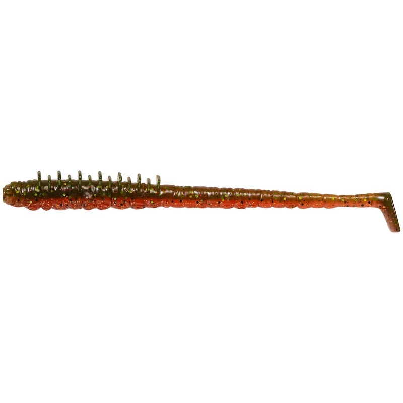 Westin Wiggle Worm Creaturebait 11cm 4g Motoroil Moss 4pcs