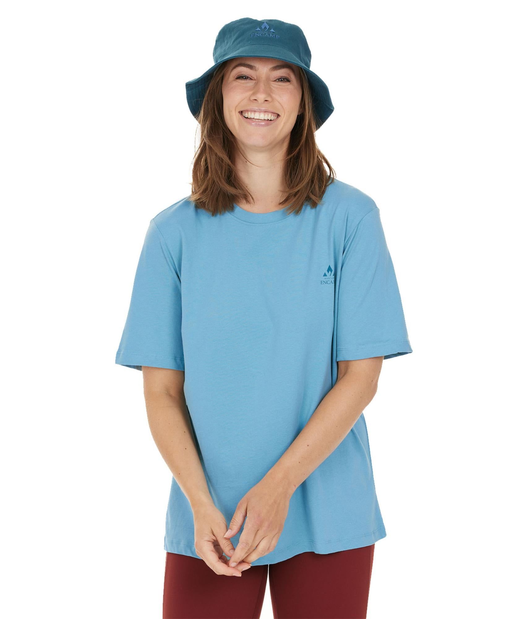 Blair W O-neck Adriatic Blue