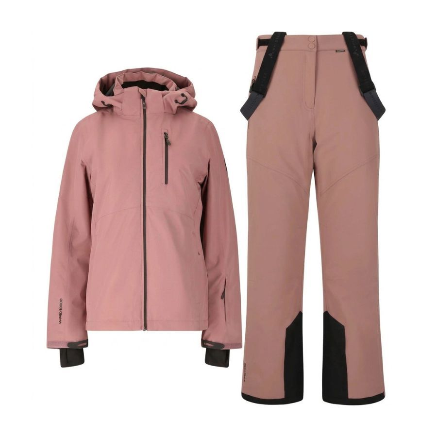 Whistler Drizzle skijakke- og skibuksesett
