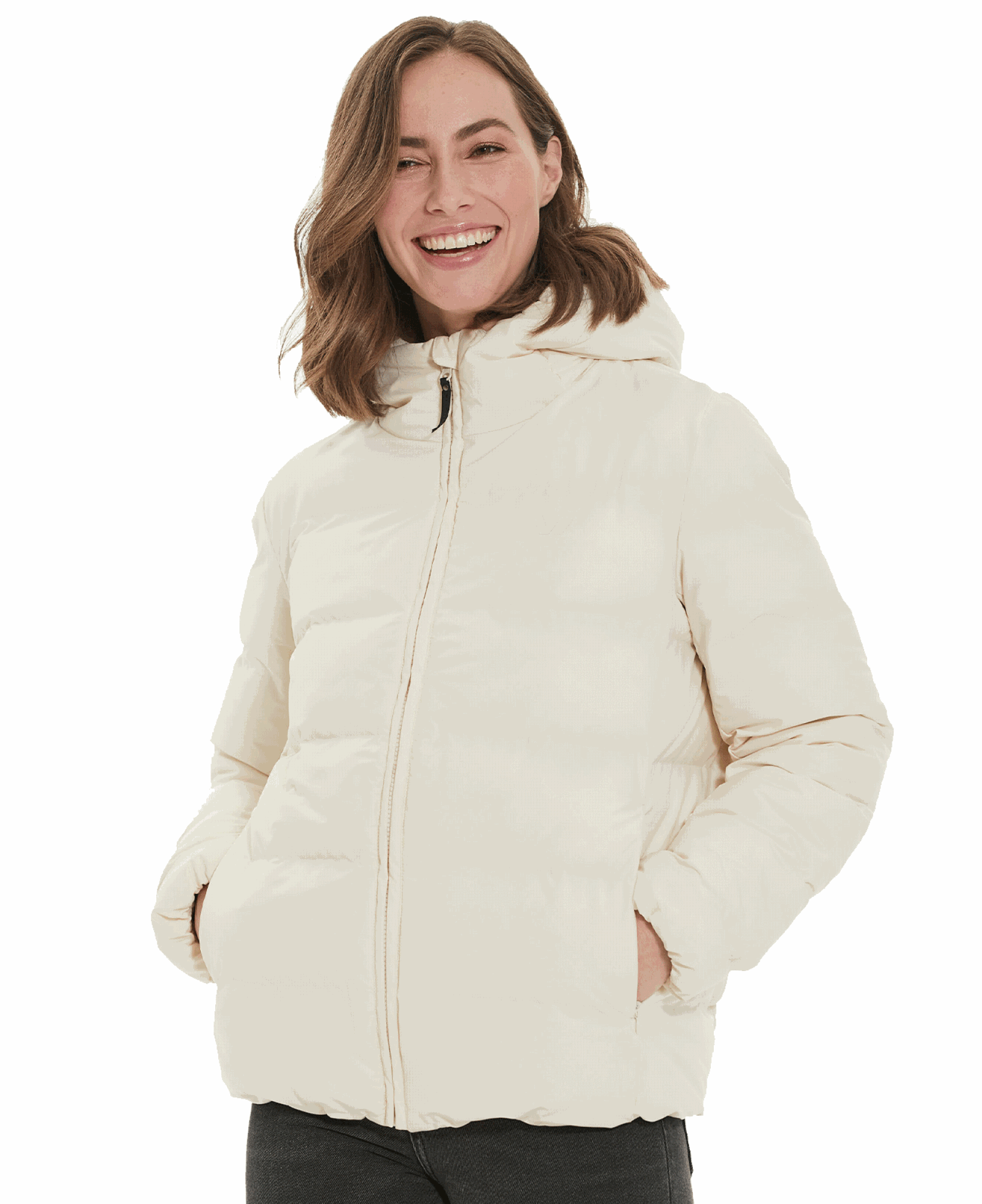 Janine W Padded Marron
