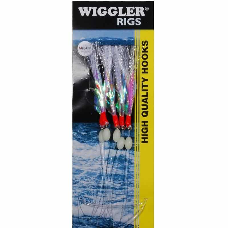 Wiggler Hekle Flasher-A-Boo Sølv Krokstørrelse 3/0