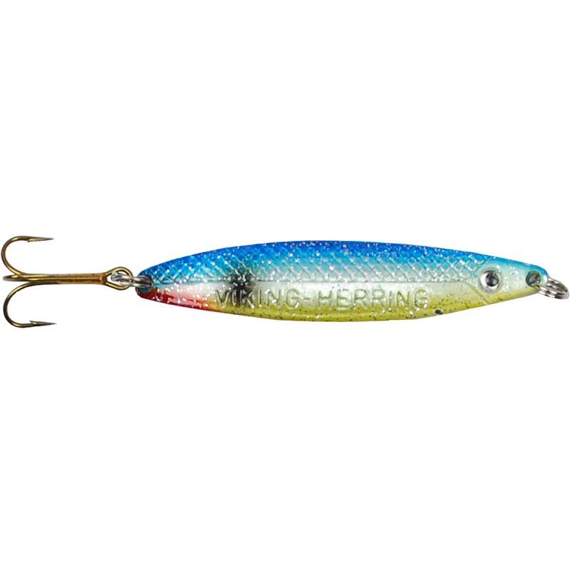 Wiggler Viking Herring Glitter Blå/Koppar 13g