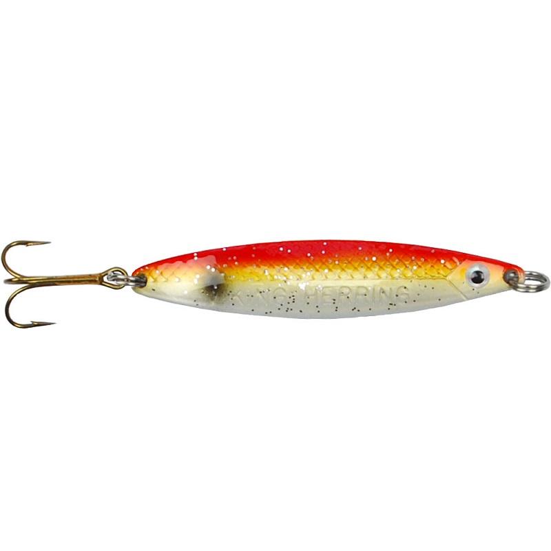 Wiggler Viking Herring Glitter Röd/Guld 22g