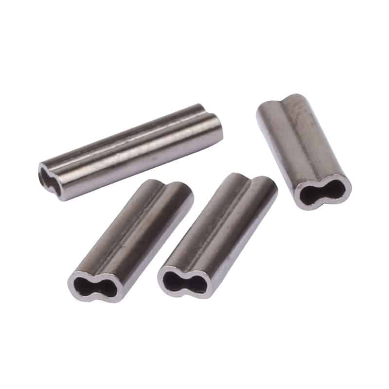 Wiggler Wire Lock Double Black Nickel 2.9mm 10-pack