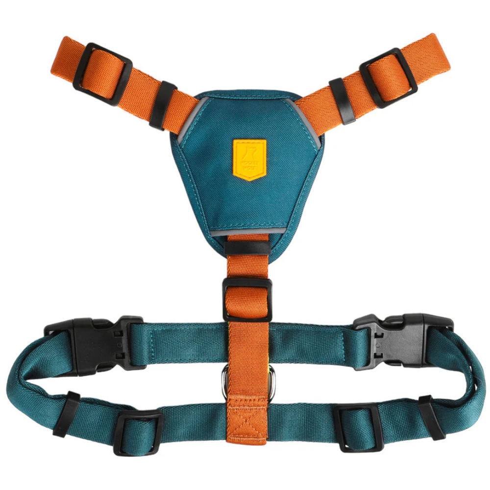 Color Block Harness M-L Lime Mix