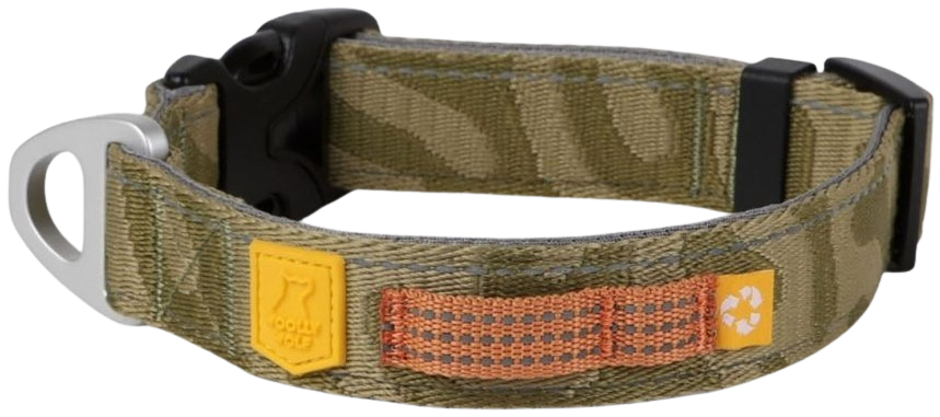 Roam Collar L Green Ripple