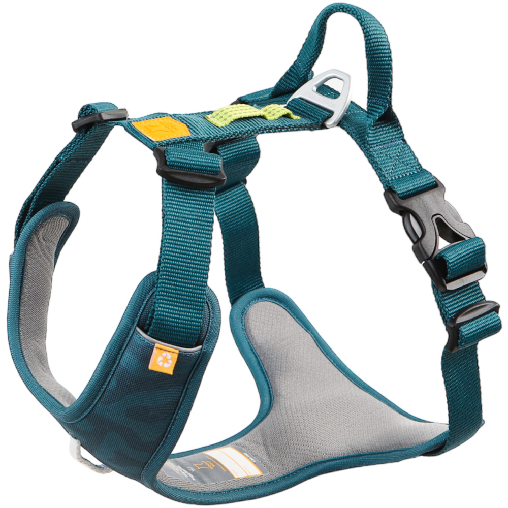 Roam Harness S Deep Teal Ripple