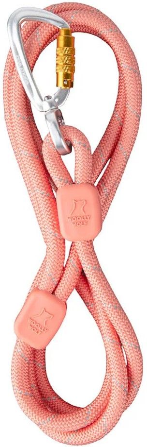 Rope Leash 10 mm Salmon Pink