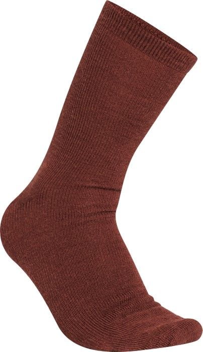Kids Socks Liner Classic Rust Red