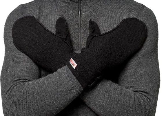 Mittens Thin 400 Black