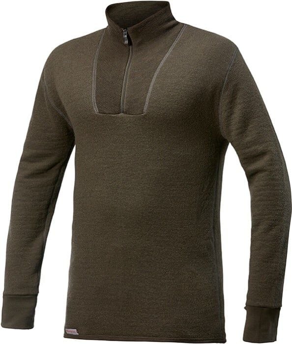 Zip Turtleneck 400 Pine Green