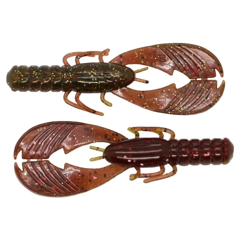 X Zone Muscle Back Finesse Craw 8,3cm Border Craw 8,3cm 8-pack