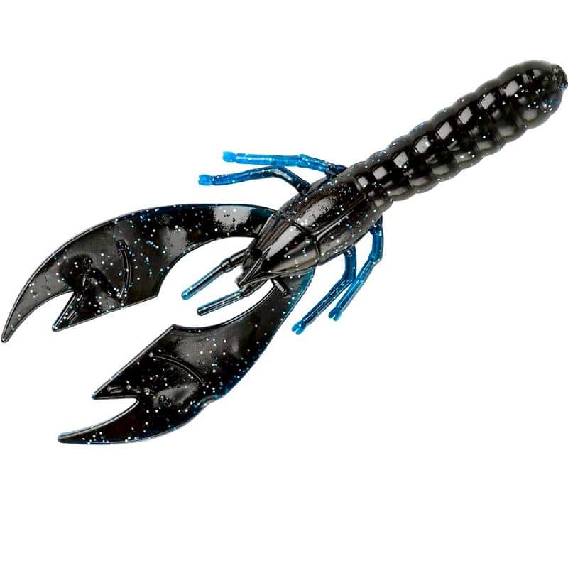YUM Craw Papi 7cm Black Blue Shad 12pcs